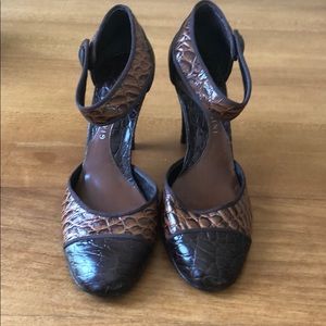 Gianni Bini Brown Brown Heels Size 9.5